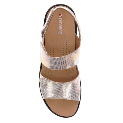 Como Adjustable Sandal - Metallic Interest
