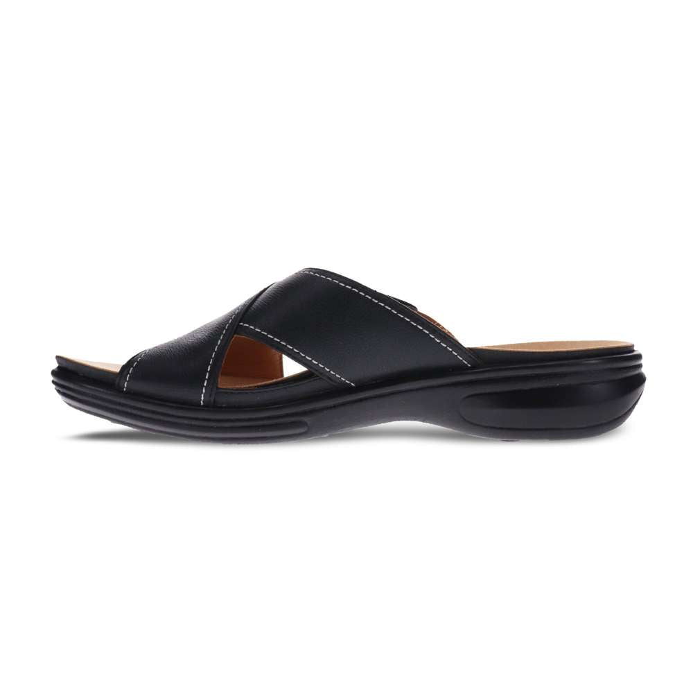 Denia Slide - Black French
