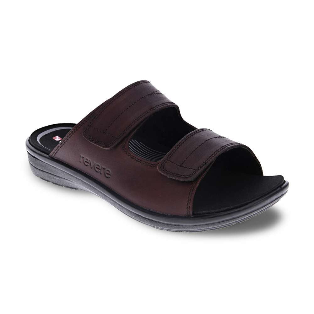 Durban Slide Sandal - Whiskey