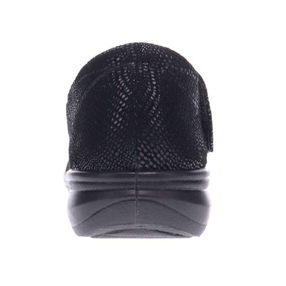 Geneva Sandal - Black Lizard