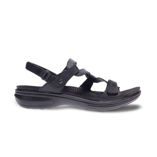 Miami Adjustable Sandal - Black
