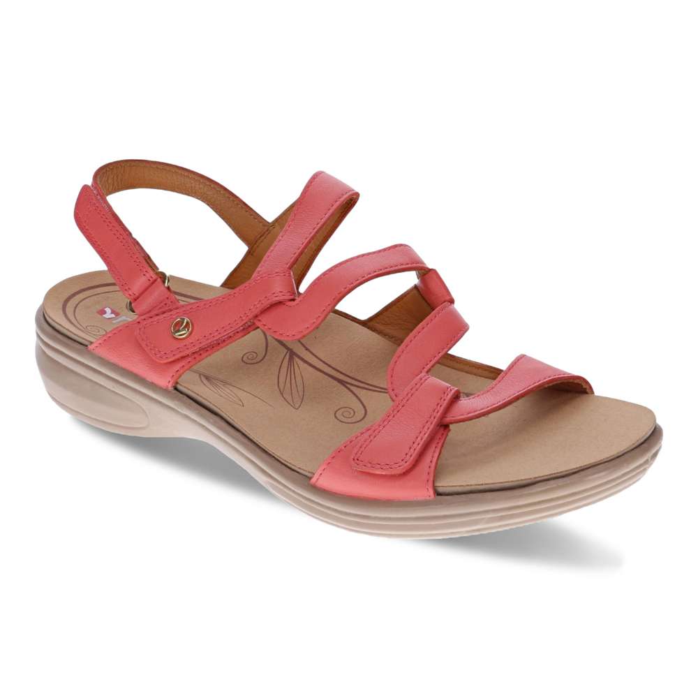 Miami Adjustable Sandal - Coral