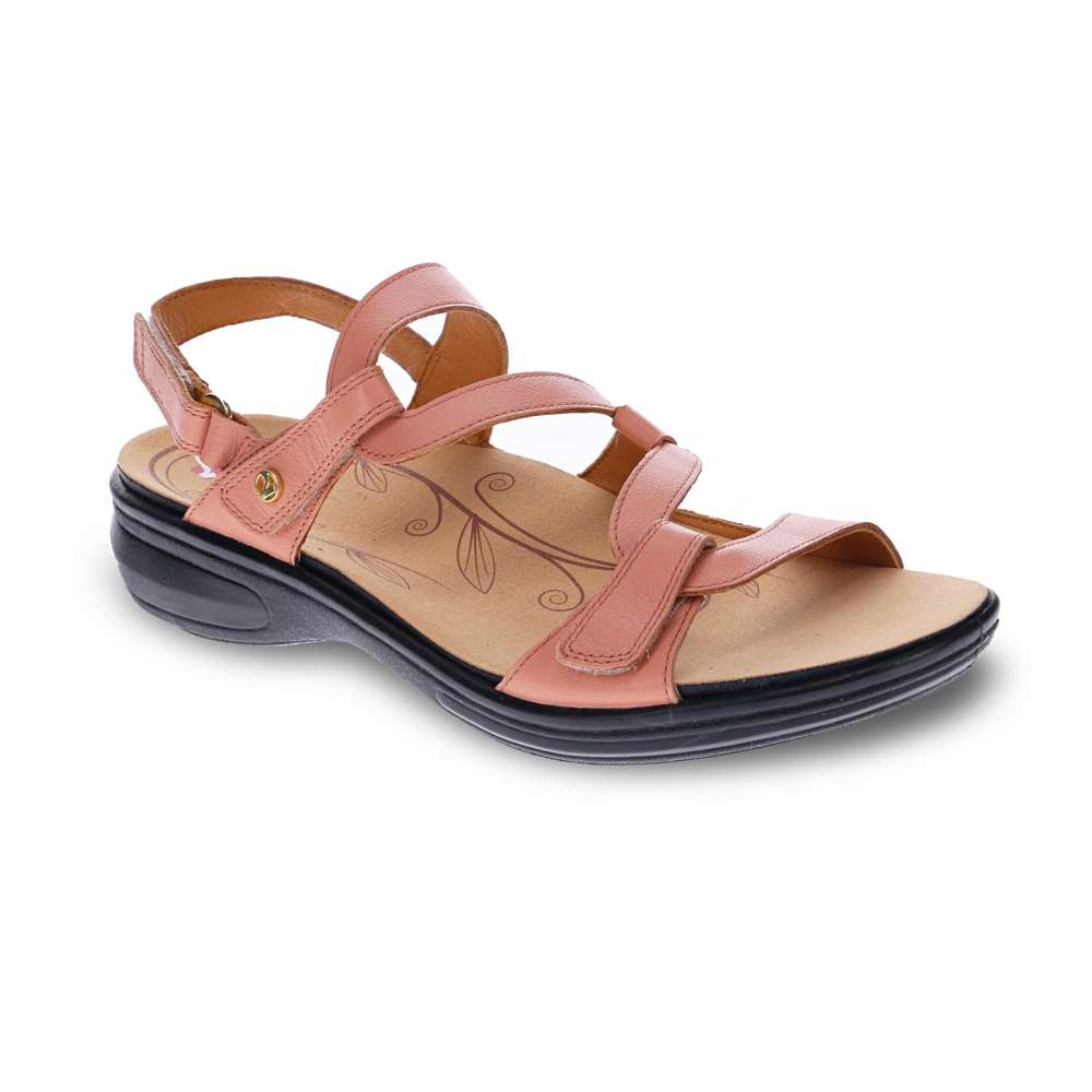 Miami Adjustable Sandal - Peachy
