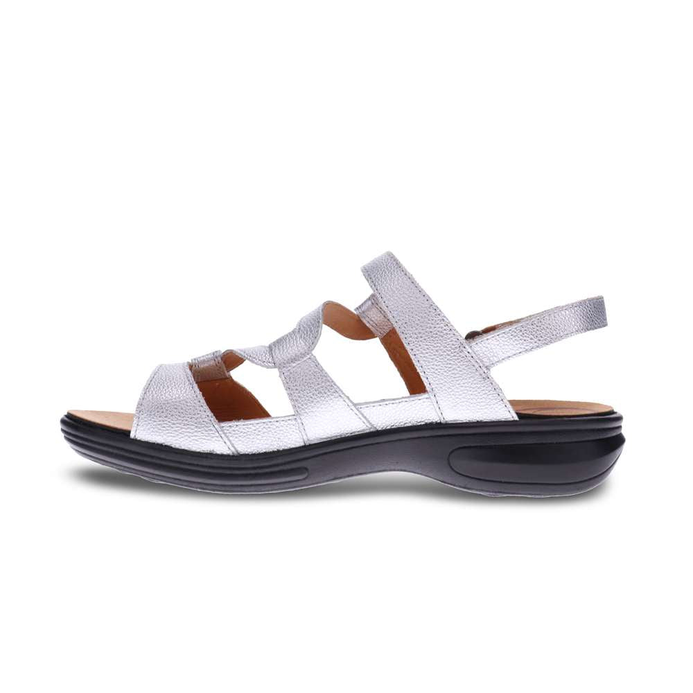 Miami Adjustable Sandal - Pearl
