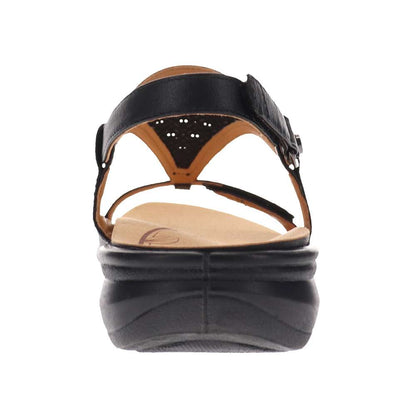 Santa Fe Back Strap Sandal - Black