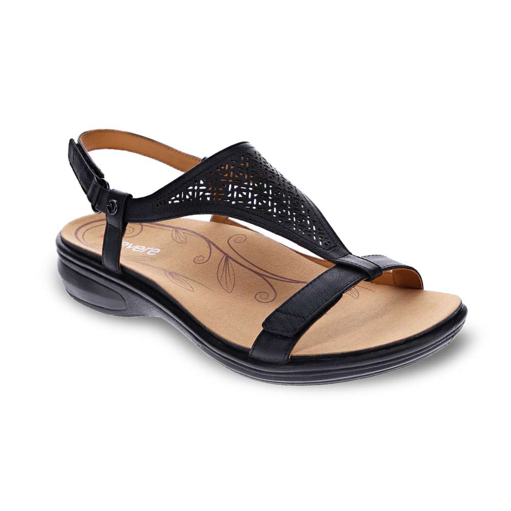 Santa Fe Back Strap Sandal - Black