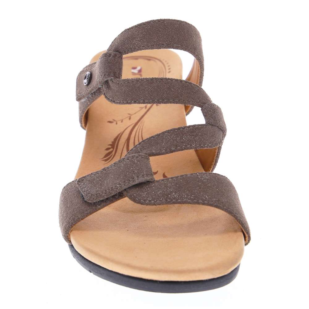 Sofia Wedge - Rusty Metallic