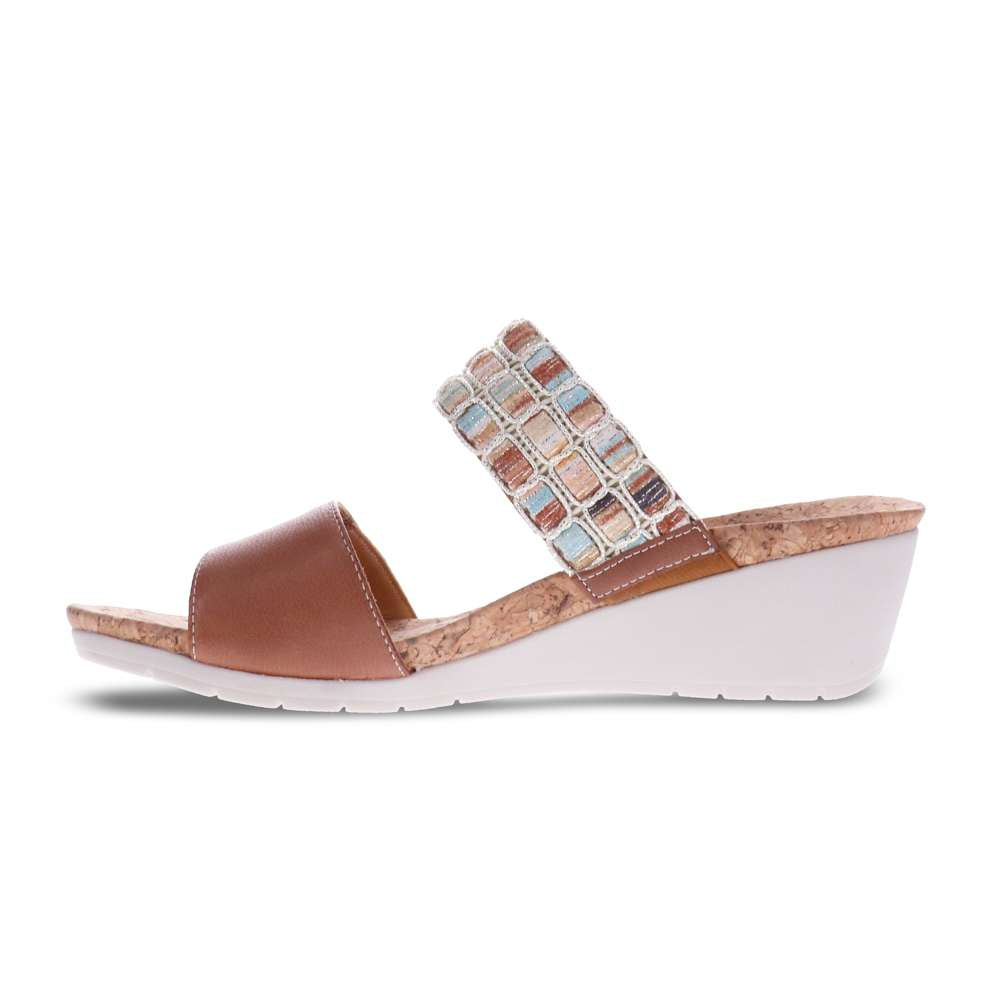 Sorrento Wedge - Cognac