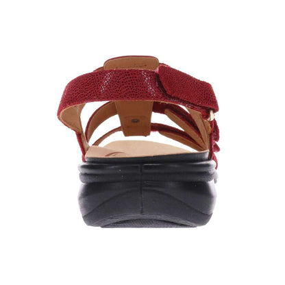 Toledo Backstrap Sandal - Cherry French/Lizard
