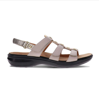 Toledo Backstrap Sandal - Mixed Metallic