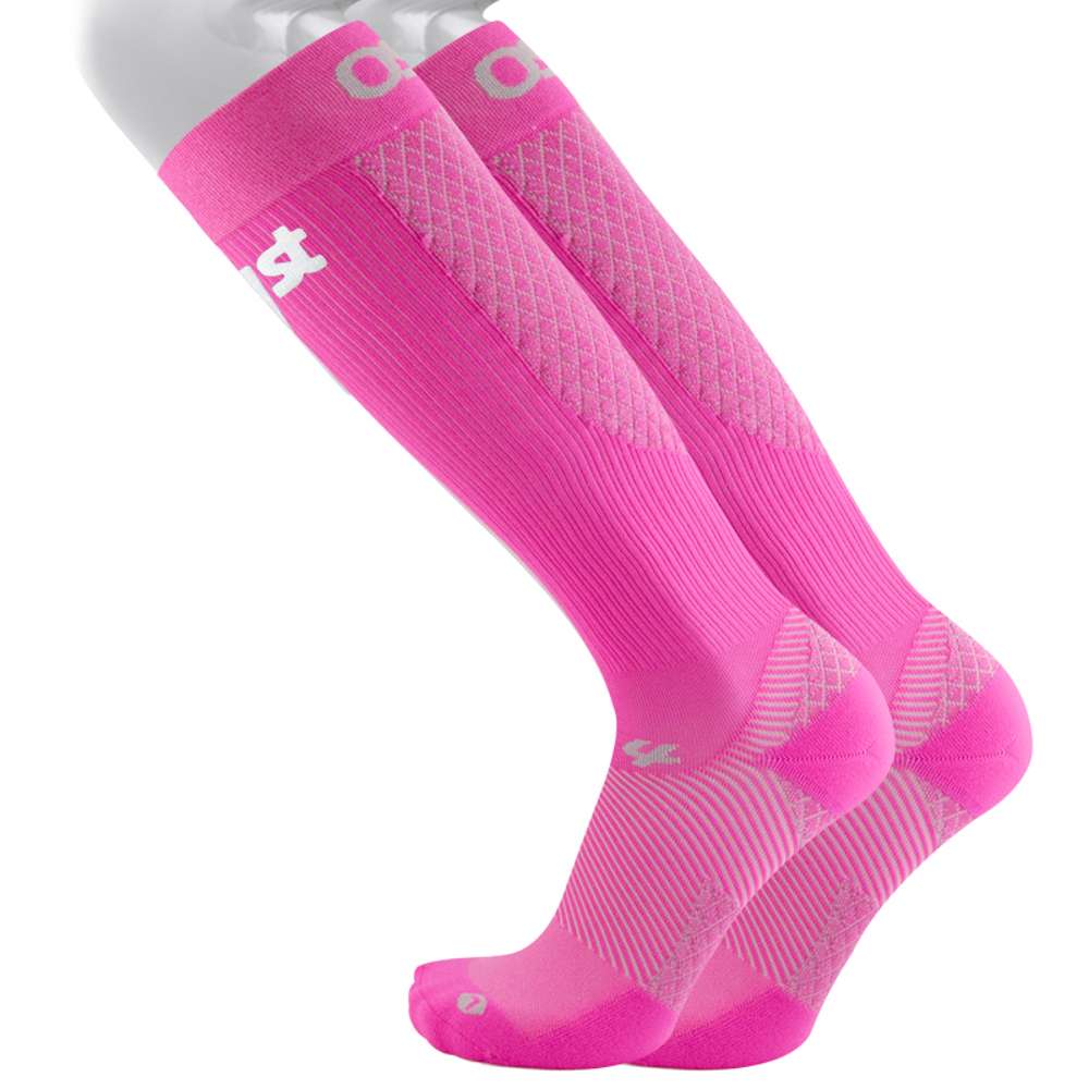 Compression Bracing Socks (FS4+) - Pink