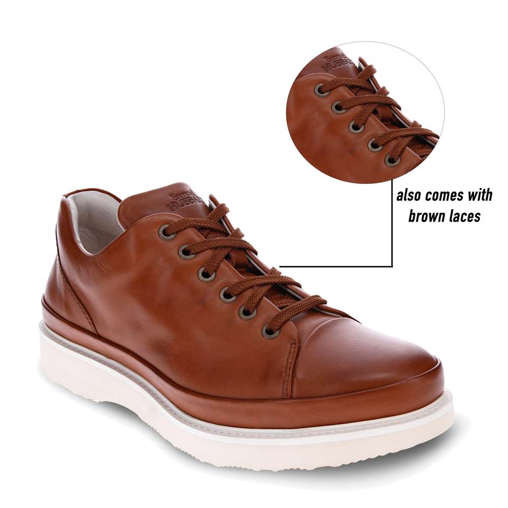 Fast Casual Lace-Up - Whiskey
