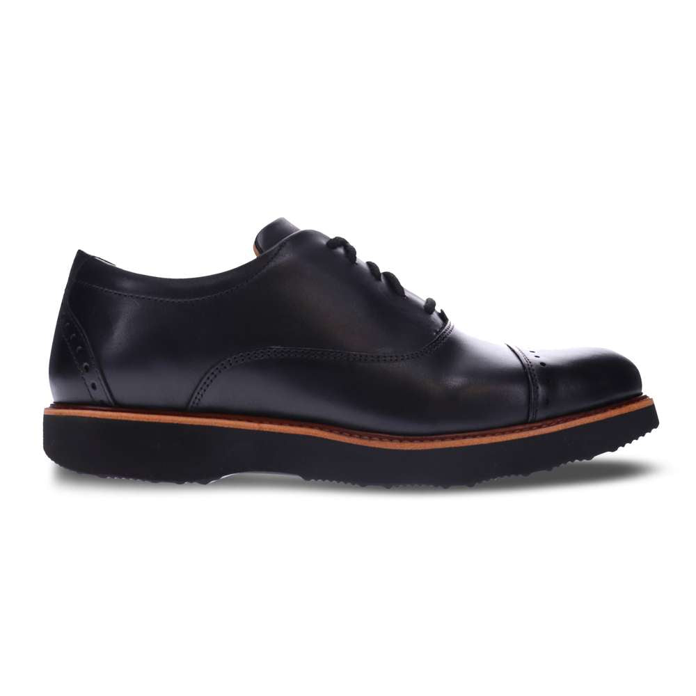 Market Cap Brogue - Black