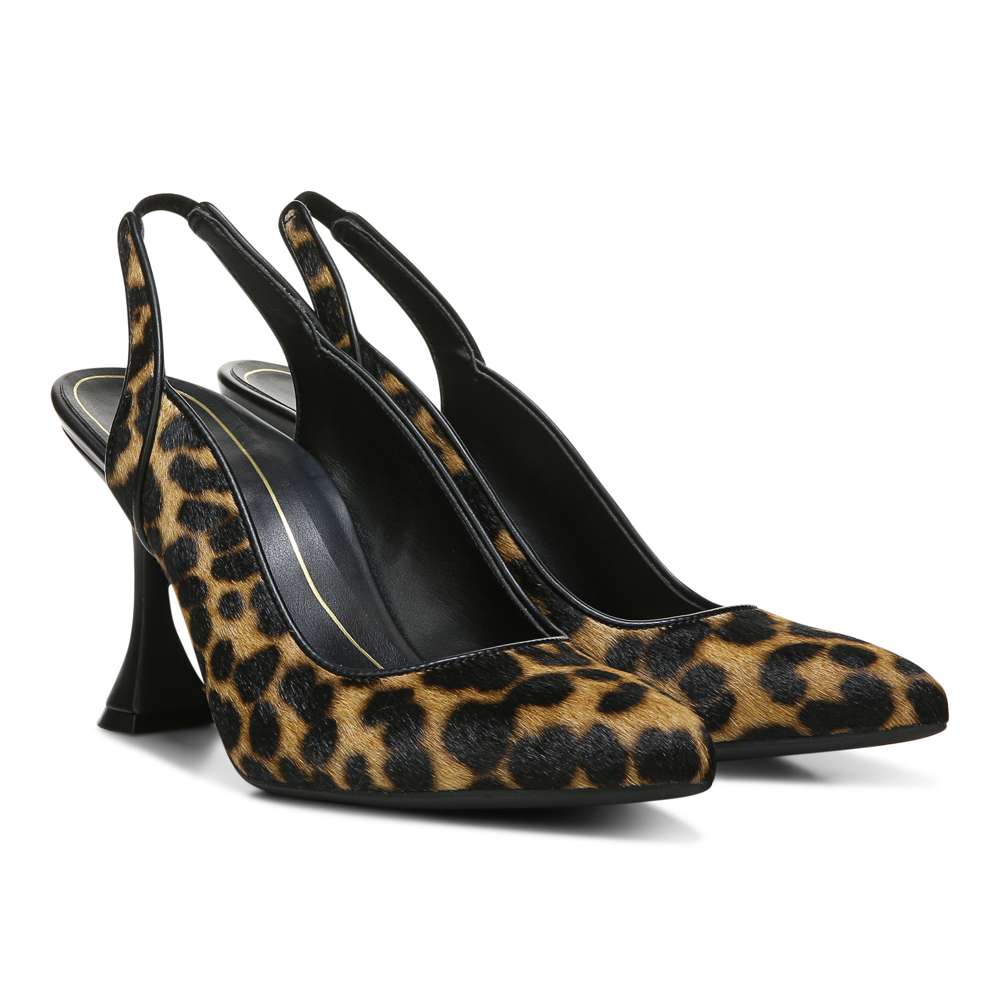 Adalena Heel - Tan Leopard