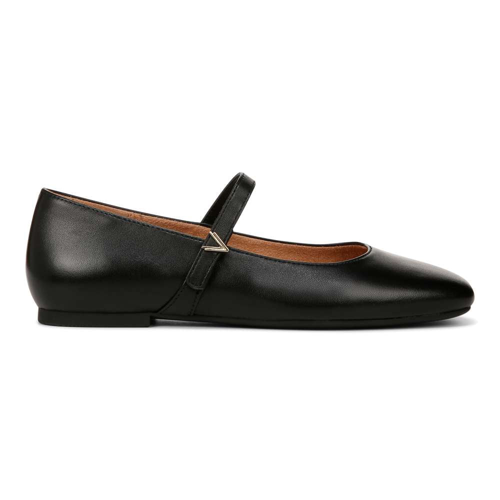Alameda Mary Jane Flat - Black
