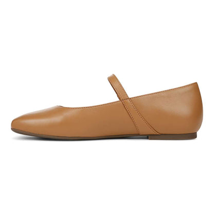 Alameda Mary Jane Flat - Camel
