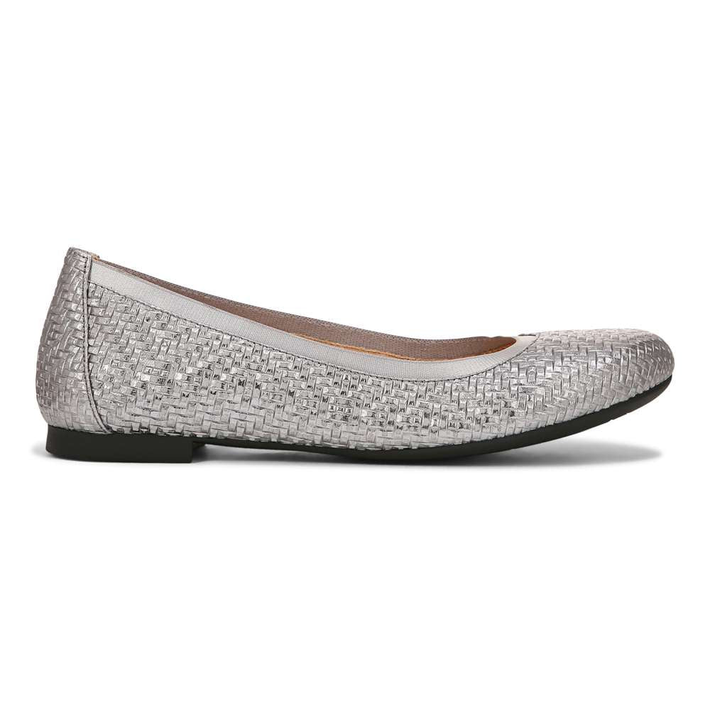 Anita Ballet Flat - Silver