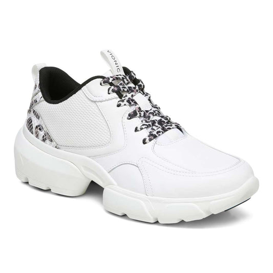 Aris Lace-Up Sneaker - White