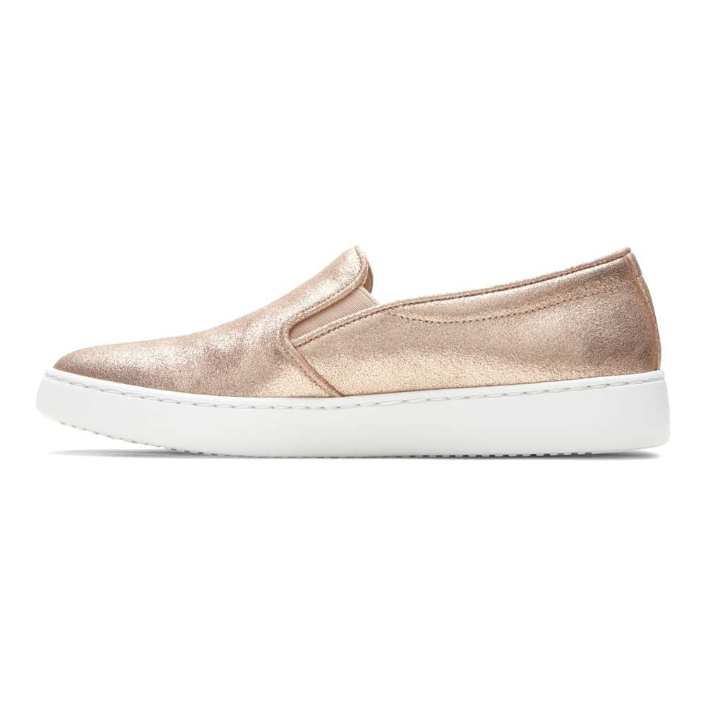 Avery Pro Slip-On Sneaker - Rose Gold