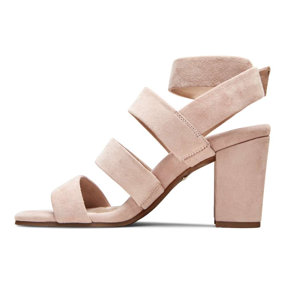 Blaire Heeled Sandal - Rose