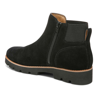 Brionie Chelsea Boot - Black Suede