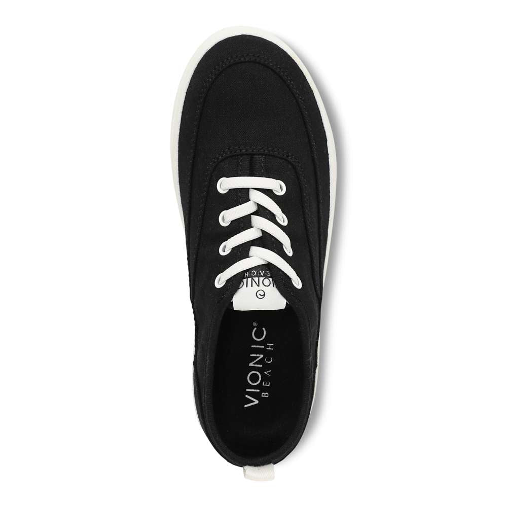 Cyan Casual Slip-On Sneaker - Black