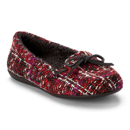 Ida Slipper - Black/Red