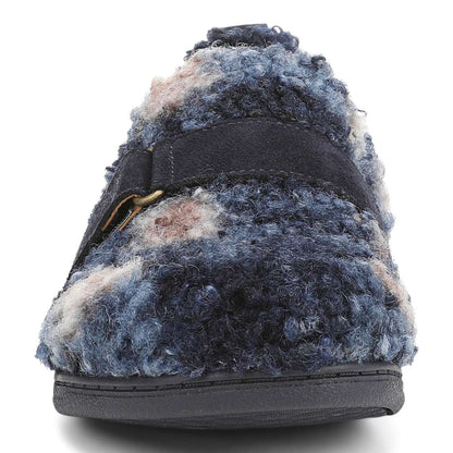 Imogen Slipper - Navy Multi