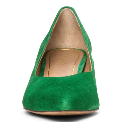 Josie Kitten Heel - Green