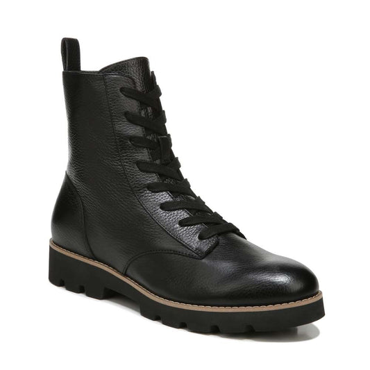 Lani Lace-Up Boot - Black