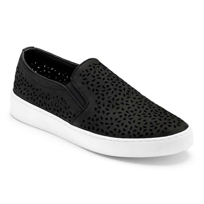 Midi Perf Slip-On Sneaker - Black