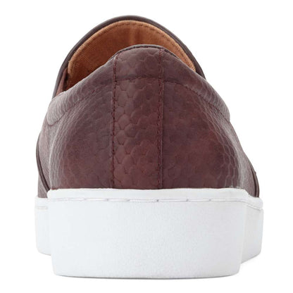 Midi Snake Slip-On - Merlot Snake