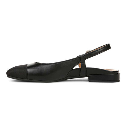 Petaluma Slingback Flat - Black