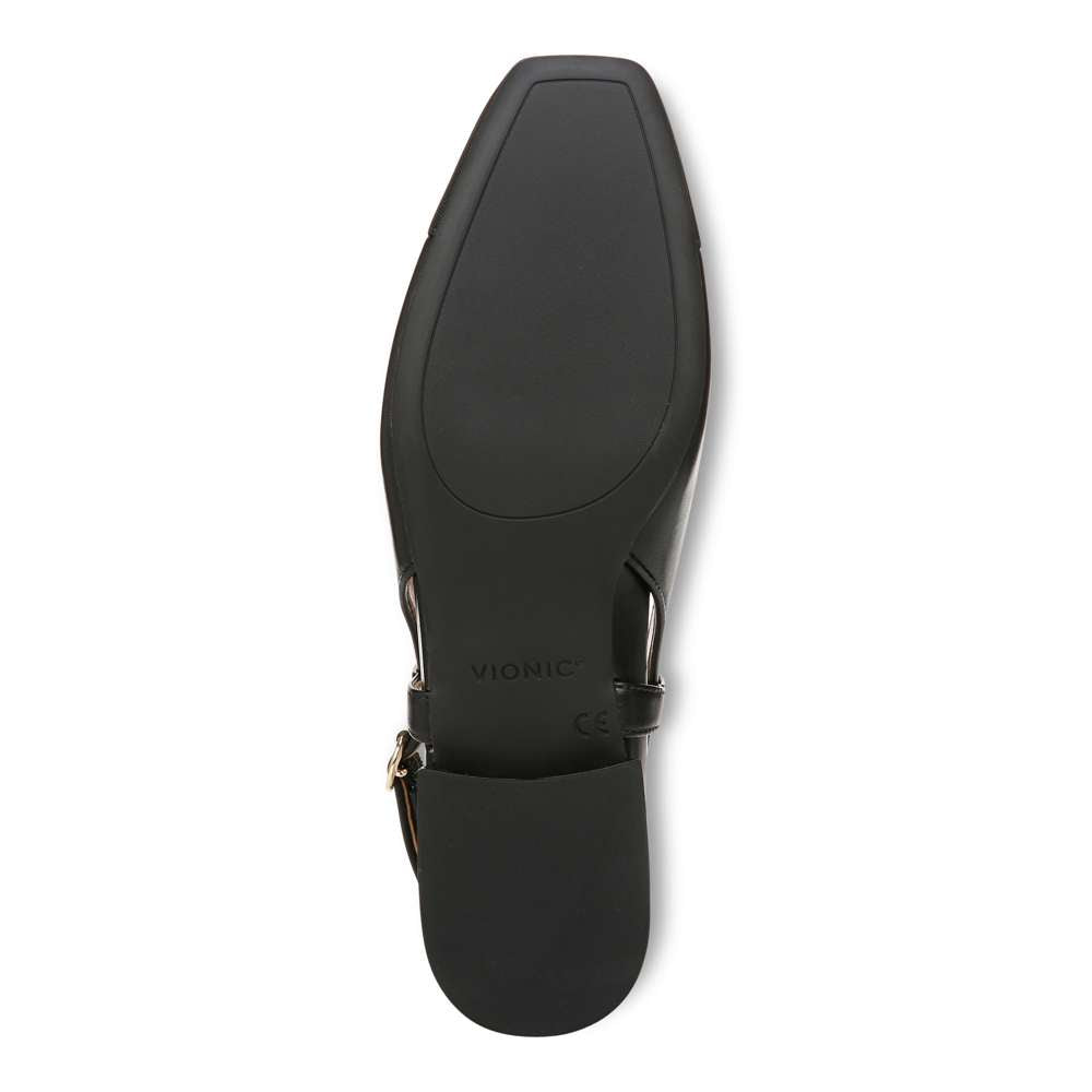 Petaluma Slingback Flat - Black