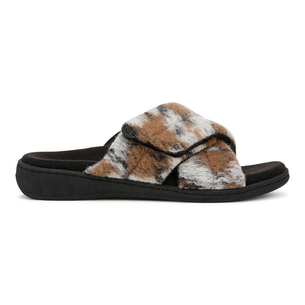 Relax II Slippers - Brown Multi