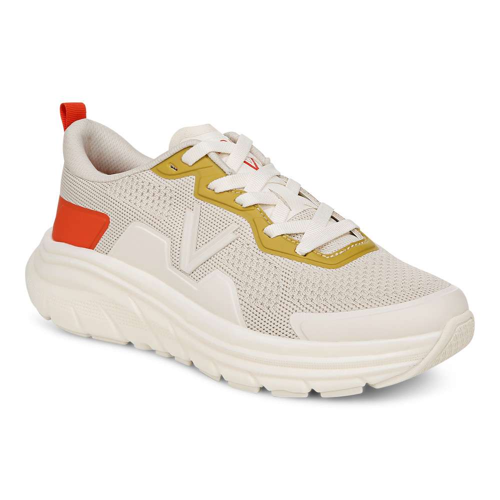 Walk Max Lace Up Sneaker - Tangerine