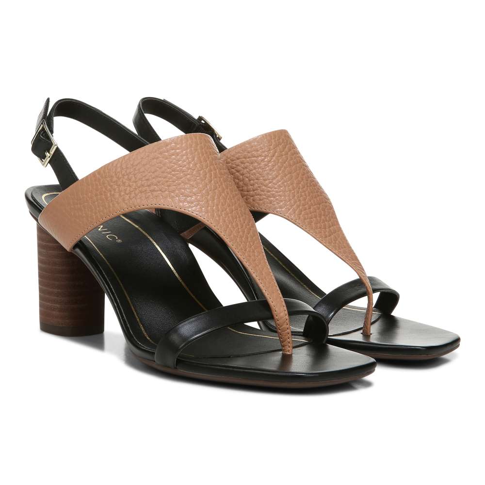 Alondra Heeled Sandal - Black