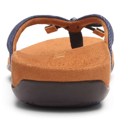 Bella Toe Post Sandal - Denim