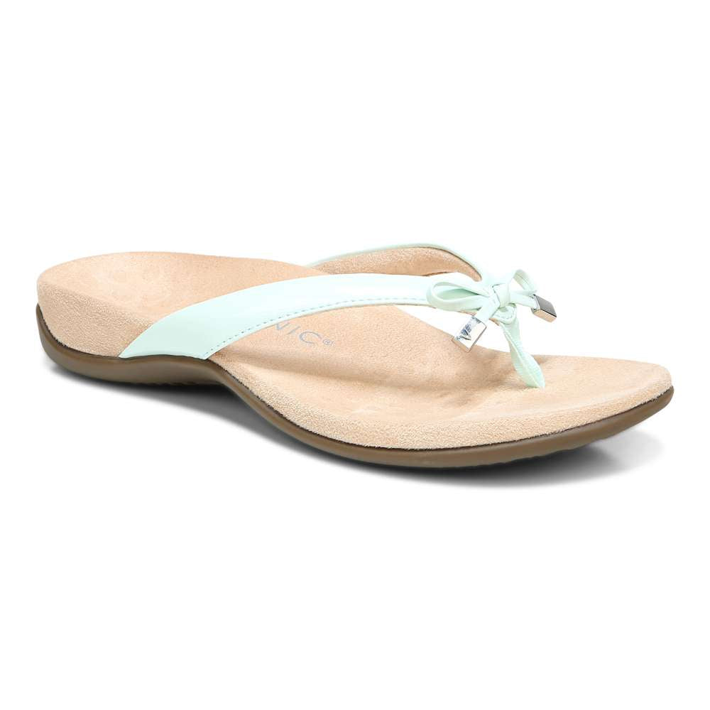 Bella Toe Post Sandal - Seafoam