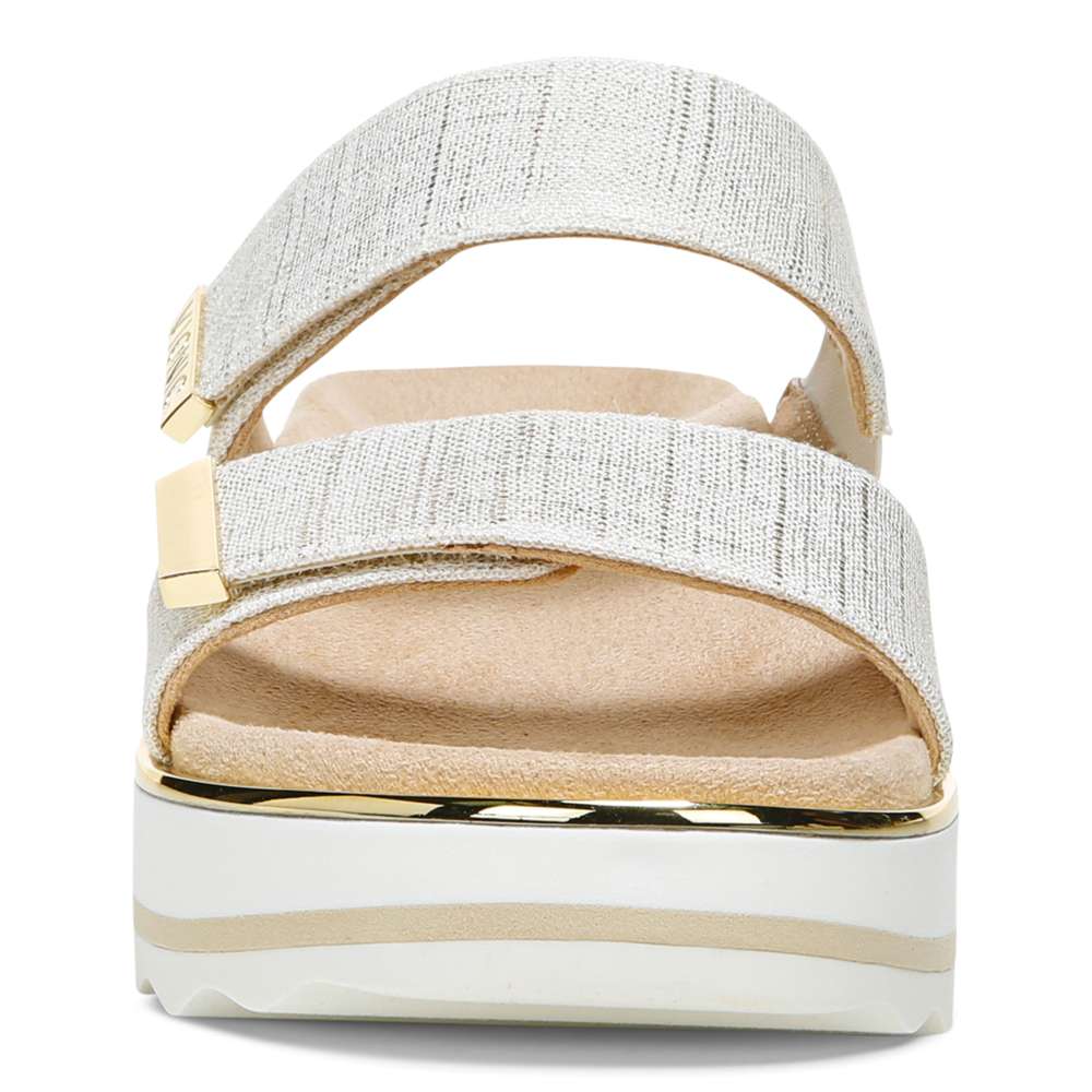 Brandie Flatform Slide Sandal - Marshmallow Linen