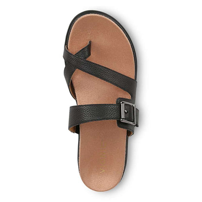 Carmela Slide Sandal - Black