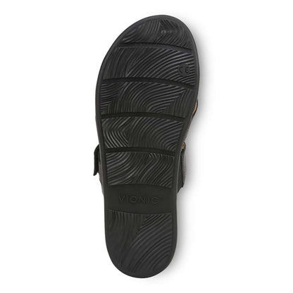 Carmela Slide Sandal - Black