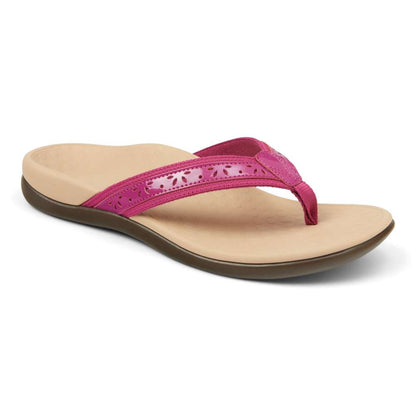 Casandra Toe Post Sandal - Magenta