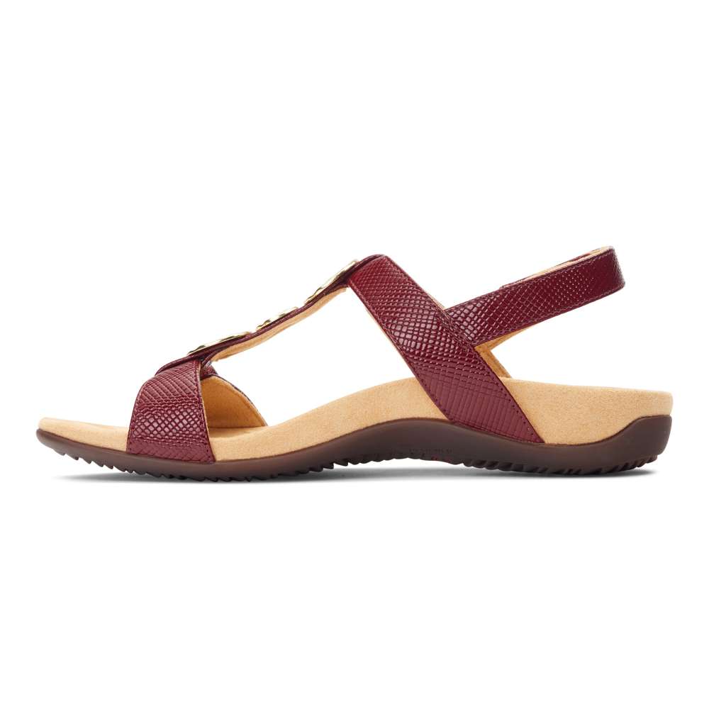 Farra Adjustable Sandal - Fig Lizard