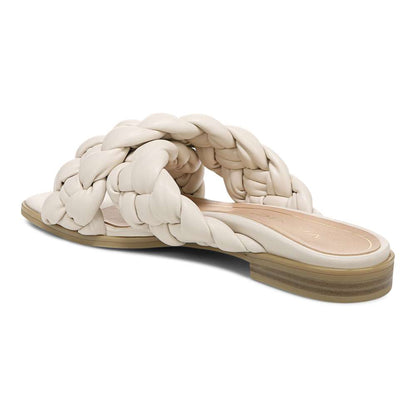 Kalina Slide Sandal - Cream