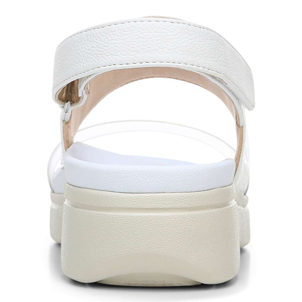 Karleen Platform Sandal - White