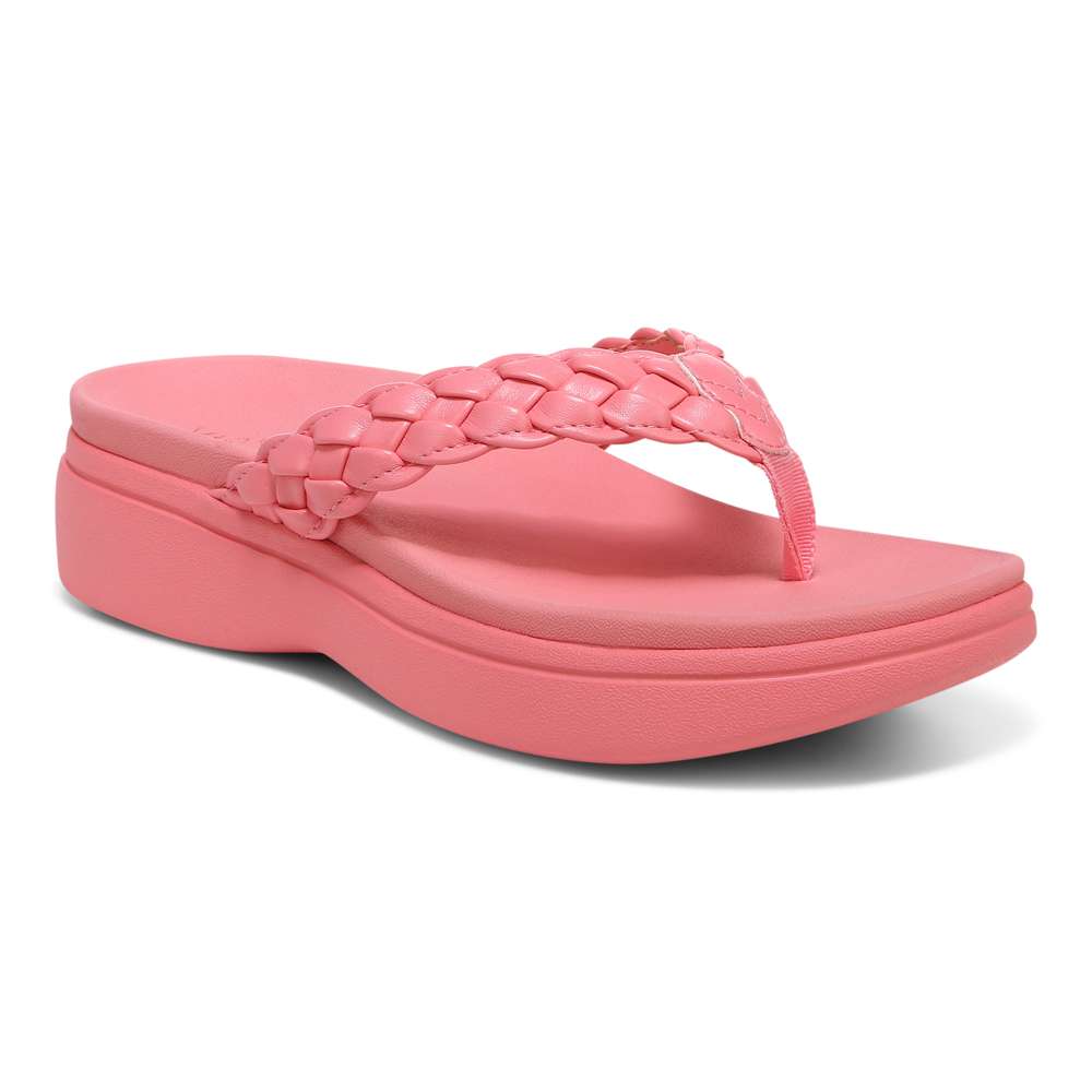 Kenji Platform Sandal - Shell Pink