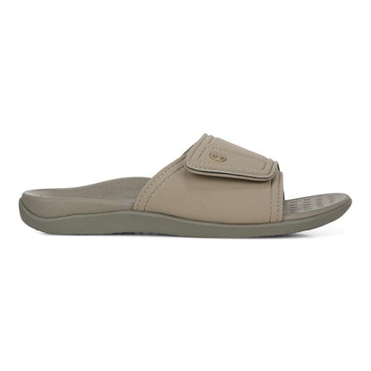 Kiwi Slide Sandal - Camel Khaki