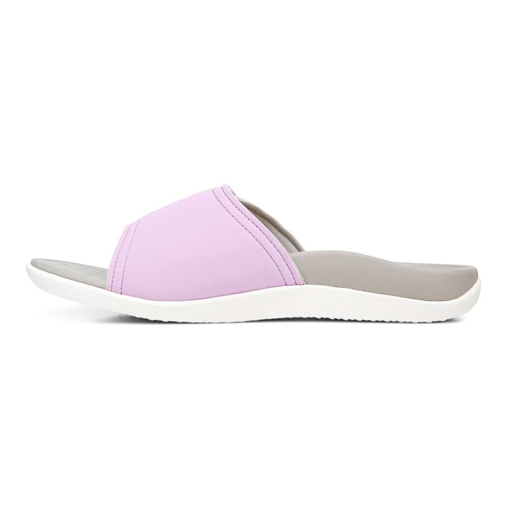 Kiwi Slide Sandal - Orchid Purple