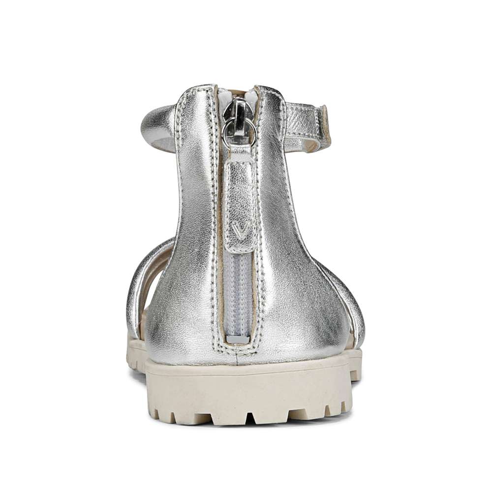 Laurel Strappy Sandal - Silver